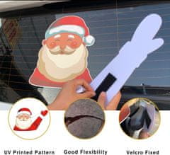 JOIRIDE® Božićna naljepnica za auto, Djed Božićnjak, za stražnji brisač, dekoracija vozila | SANTAWIPER