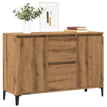 Vidaxl Ormarić, Artisan hrast, 102x35x70 cm, materijal na bazi drva