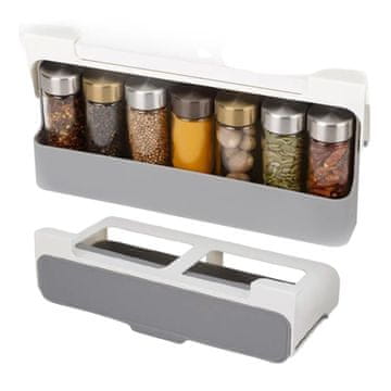 HOME & MARKER® Organizator začina, stalak za spremanje začina 13,5x32x6,5 cm, optimizacija prostora | SPICECADDY