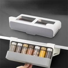 HOME & MARKER® Organizator začina, stalak za spremanje začina 13,5x32x6,5 cm, optimizacija prostora | SPICECADDY