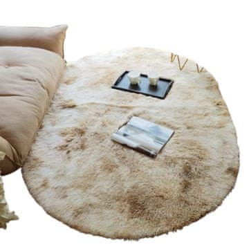 HOME & MARKER® Mekani pahuljasti tepih 160×60 cm, protuklizna podloga, periv u perilici – idealan za dnevnu i spavaću sobu | TEPIFINKO