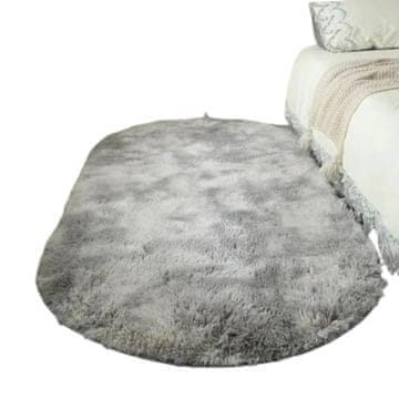 HOME & MARKER® Mekani pahuljasti tepih 160×60 cm, protuklizna podloga, periv u perilici – idealan za dnevnu i spavaću sobu | TEPIFINKO