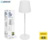 Platinet PTL44W bežična LED stolna svjetiljka, USB-C, 37x12 cm, bijela