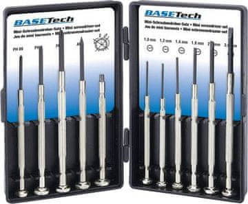 BaseTech set preciznih malih odvijača za elektroniku i radionicu