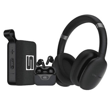 Symfony Glazbeni set Supersonic Set, black