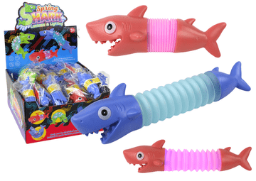 slomart LEAN TOYS Antistresni morski pas (svjetleća cijev, LED)