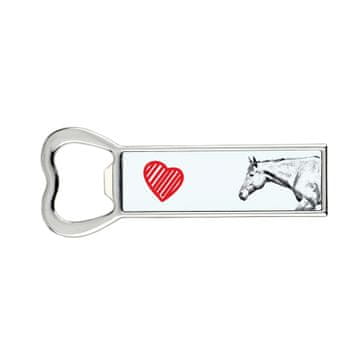 American Quarter Horse - otvarač za boce s konjem, personalizirani otvarač za hladnjak, jedinstveni poklon za muškarca od a