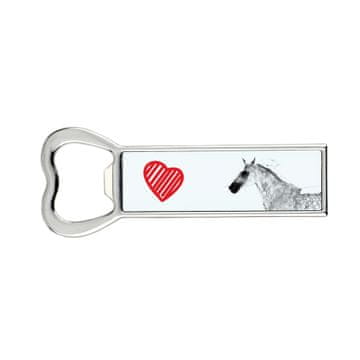 Barb Horse - otvarač za boce s konjem, personalizirani otvarač za hladnjak, jedinstveni poklon za muškarca od a