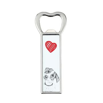 Jack Russell terijer - otvarač za boce sa psom, personalizirani otvarač za hladnjak, jedinstveni poklon za muškarce od a