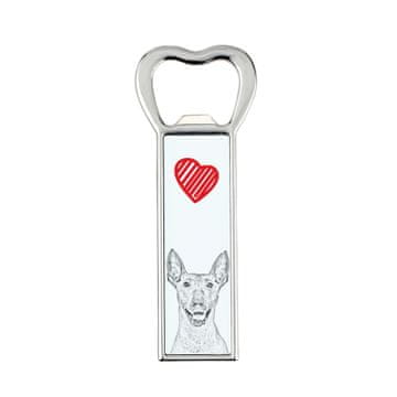 Meksički goli pas, astečki goli pas, Xoloitzquintle - otvarač za boce sa psom, personalizirani otvarač za hladnjak, jedinstveni poklon za muškarca od a