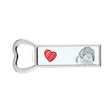 Lagotto Romagnolo - otvarač za boce s likom psa, personalizirani otvarač za hladnjak, jedinstveni poklon za muškarca od a