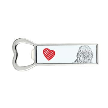 Affenpinscher - otvarač za boce sa psom, personalizirani otvarač za hladnjak, jedinstveni poklon za muškarce od a