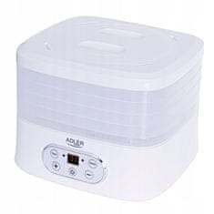Adler 230W Električna sušilica za gljive, voće i povrće do 70 ° C LCD