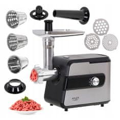 Adler 3v1 600W Inox električno povrće i mljevenje mesa