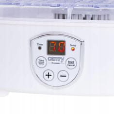 Adler 240W Električna sušilica za gljive, voće i povrće do 70 ° C LCD