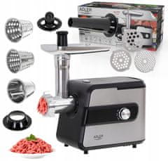 Adler 3v1 600W Inox električno povrće i mljevenje mesa