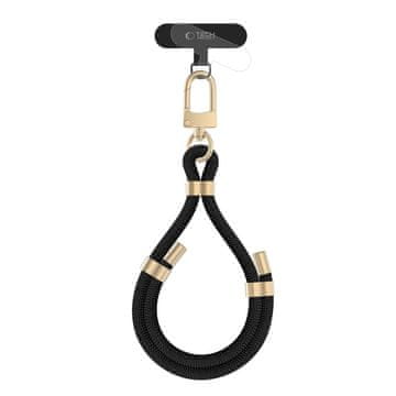 Tech-protect Wrist Strap vezica za mobitel, crno/zlato