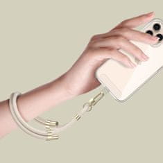 Tech-protect Wrist Strap vezica za mobitel, bež/zlato