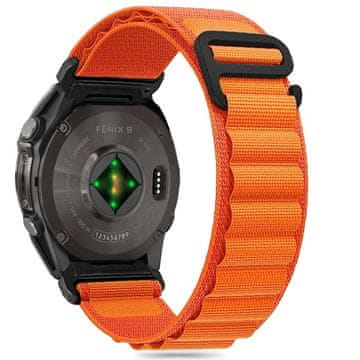 Tech-protect Nylon Pro remen za Garmin Fenix 5x / 5x Plus / 6x / 6x Pro / 7x / 8 51mm, orange