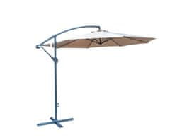 Rojaplast Metalni Okretni Suncobran Ø350cm - Bež, Središnji Stalak, Bez Naginjanja