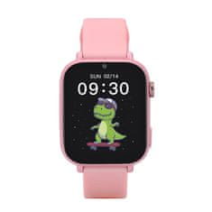Garett dječji pametni sat KIDS NICE PRO 4G, GPS, SOS, pozivi, 1,85", rozi