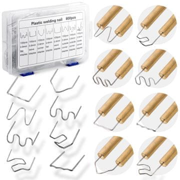 Humberg Set spajalica za aparat za zavarivanje plastike 800 komada