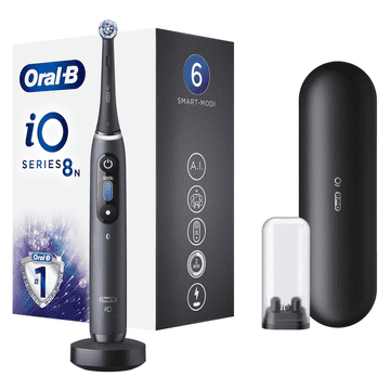 Oral-B Električna četkica za zube iO 8, Black Onyx