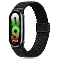 Tech-protect Nylonmag remen za Xiaomi Smart Band 8 / 9 / NFC, black