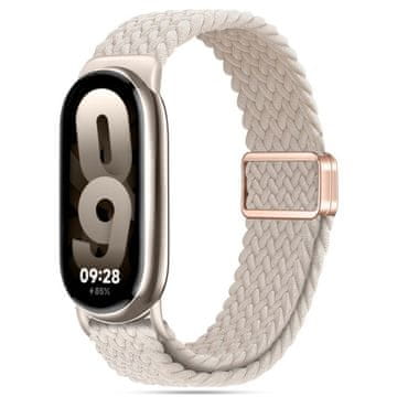 Tech-protect Nylonmag remen za Xiaomi Smart Band 8 / 9 / NFC, starlight