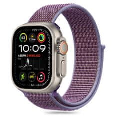 Tech-protect Nylon remen za Apple Watch 44/45/46/49mm, lilac