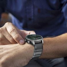 Tech-protect Steelband remen za Garmin Fenix 5x / 5x Plus / 6x / 6x Pro / 7x / 8 51mm, titanium