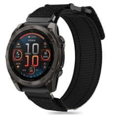 Tech-protect Scout Pro remen za Garmin Fenix 5 / 6 / 6 Pro / 7 / 8 47mm / E, black
