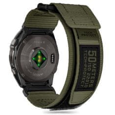 Tech-protect Scout Pro remen za Garmin Fenix 5 / 6 / 6 Pro / 7 / 8 47mm / E, military green