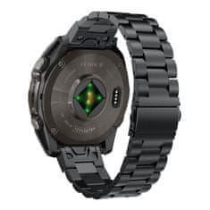 Tech-protect Stainless remen za Garmin 5x / 5x Plus / 6x / 6x Pro / 7x / 8 51mm, black