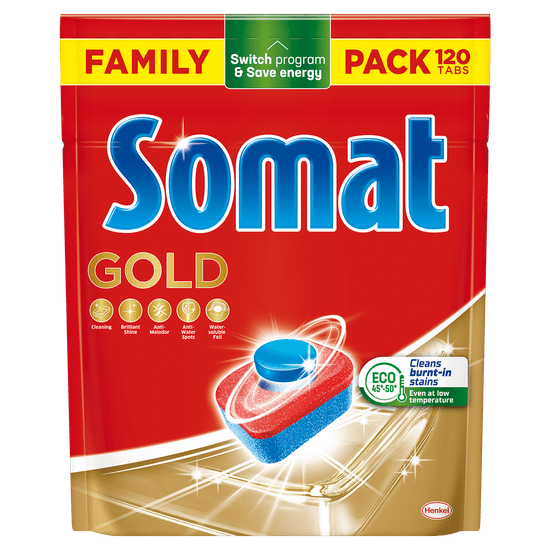 Somat Gold tablete za perilicu posuđa, 120/1