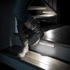 HOME & MARKER® Smart LED svjetlo s senzorom pokreta i magnetnim držačem, automatski uključivanje/isključivanje (bijela) | LUMICOM