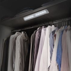 HOME & MARKER® Smart LED svjetlo s senzorom pokreta i magnetnim držačem, automatski uključivanje/isključivanje (bijela) | LUMICOM