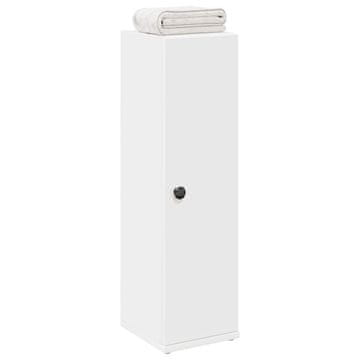 Vidaxl Kupaonski ormarić s držačem za role papira Bijeli 20,5 x 22 x 72 cm