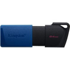 Kingston USB STIK 64GB USB 3.2 DataTraveler Exodia M crno/plavi