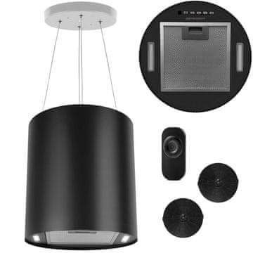 Berdsen Zidna kuhinjska napa 35 cm crna BT-227