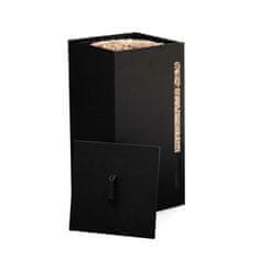 Aga Spremnik za pelete 36x36x52 cm Crni