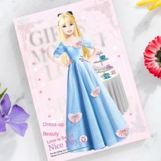 JOJOY® Magnetna lutka s odjećom, Kreativna edukativna igračka za djevojčice | MAGDRESSY