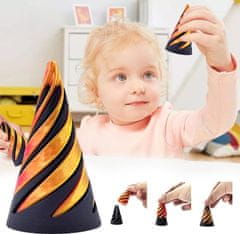 JOJOY® Spiralna antistresna igračka s optičkom iluzijom za fokus i opuštanje | SPINEZO