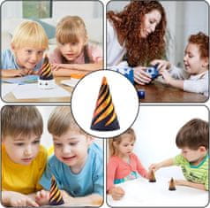 JOJOY® Spiralna antistresna igračka s optičkom iluzijom za fokus i opuštanje | SPINEZO