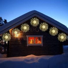 HOME & MARKER® LED božićna dekoracija, vatromet, svjetla za vanjsku upotrebu, s 8 načina osvjetljenja | LUMIBLAST