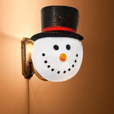 HOME & MARKER® Navlake za svjetla snjegović, božićna dekoracija, vodootporne, za vanjska svjetla | SNOWKO