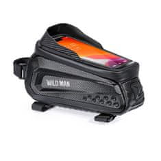 WILD MAN E10 torbica za bicikl 1L, crno