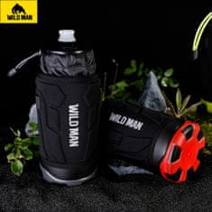 WILD MAN R1 držač za boce za bicikl 1L, crno/crvena