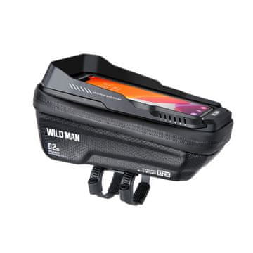 WILD MAN XT2S torbica za bicikl 1L, crno