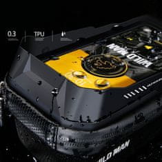 WILD MAN XT2S torbica za bicikl 1L, crno